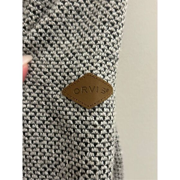 Orvis Brighton Men's Sherpa Lined Pullover Sz M EUC 1/4 zip - Picture 4 of 10